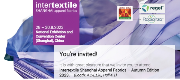 <strong>TAF Participates in Intertextile Shanghai Apparel Fabrics</strong>